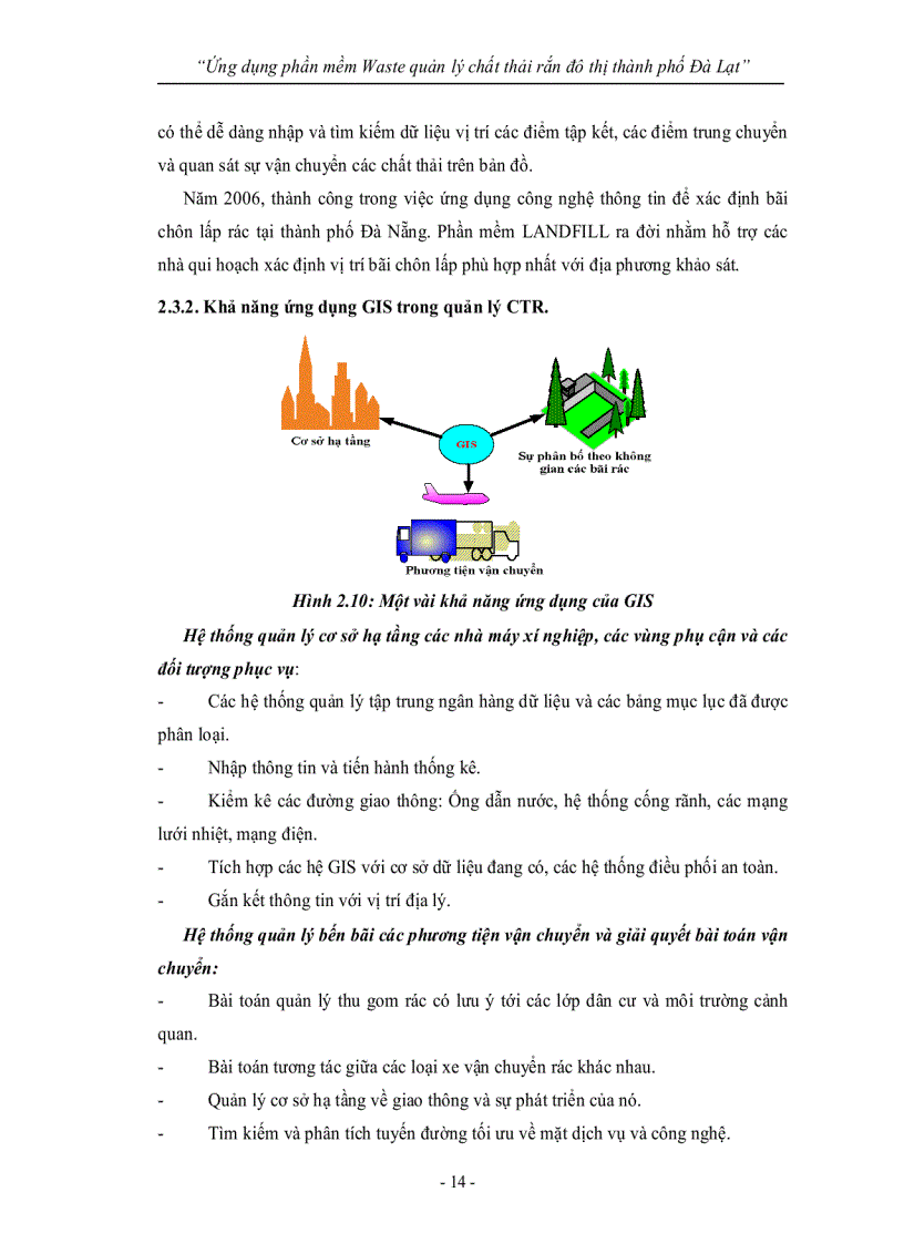 image for page Ứng dụng phần mềm Waste quản lý chất thải rắn đô thị thành phố Đà Lạt