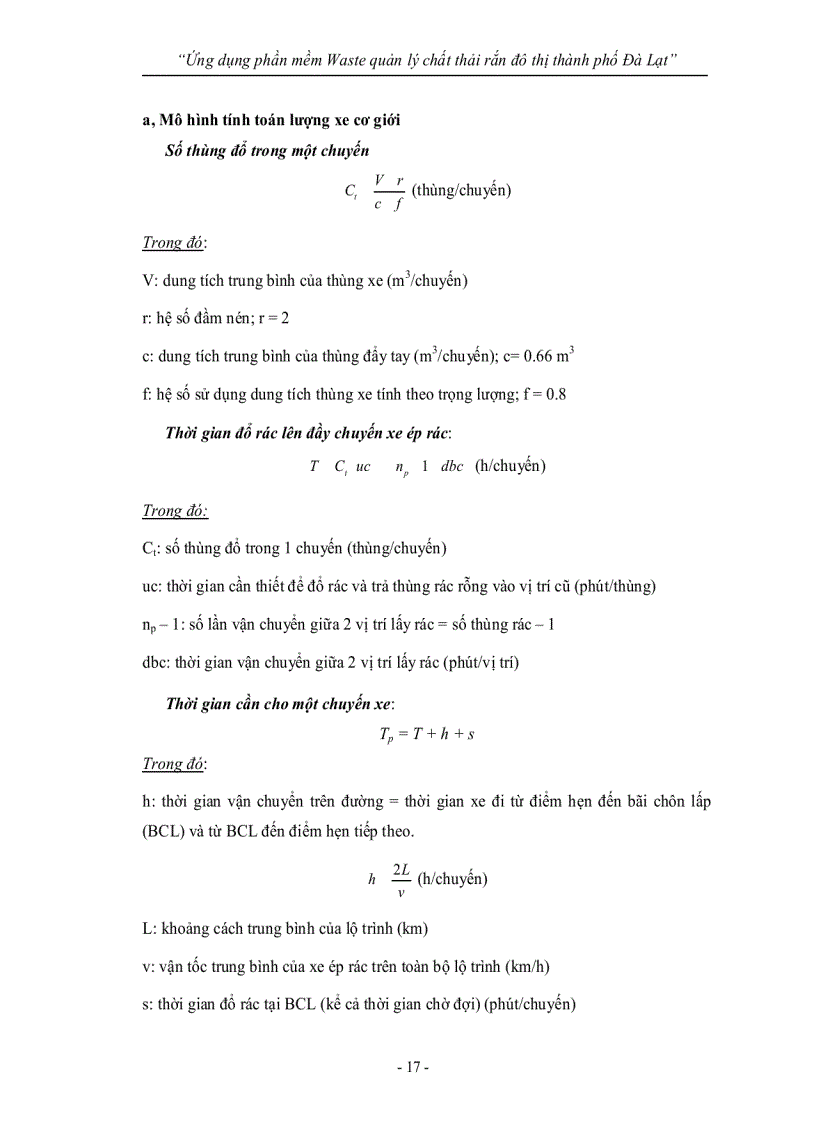 image for page Ứng dụng phần mềm Waste quản lý chất thải rắn đô thị thành phố Đà Lạt