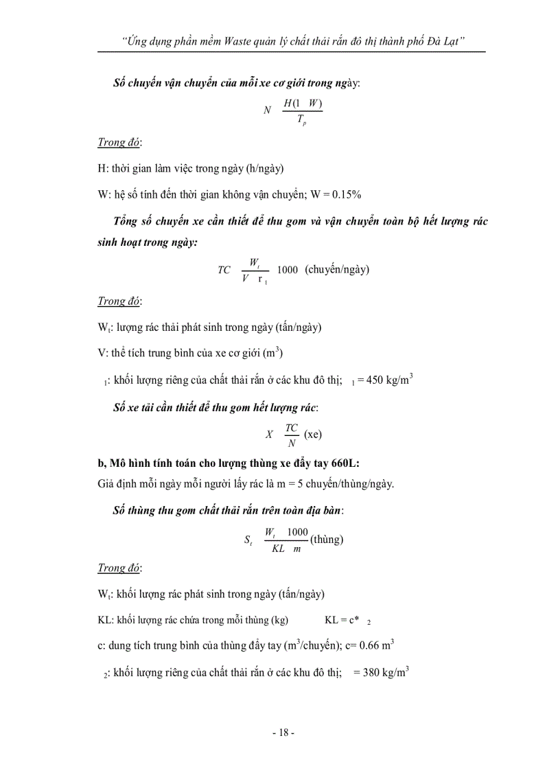 image for page Ứng dụng phần mềm Waste quản lý chất thải rắn đô thị thành phố Đà Lạt