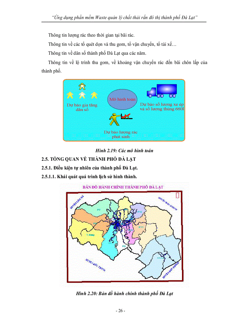 image for page Ứng dụng phần mềm Waste quản lý chất thải rắn đô thị thành phố Đà Lạt