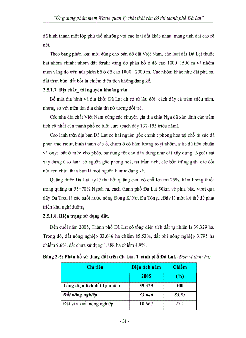 image for page Ứng dụng phần mềm Waste quản lý chất thải rắn đô thị thành phố Đà Lạt