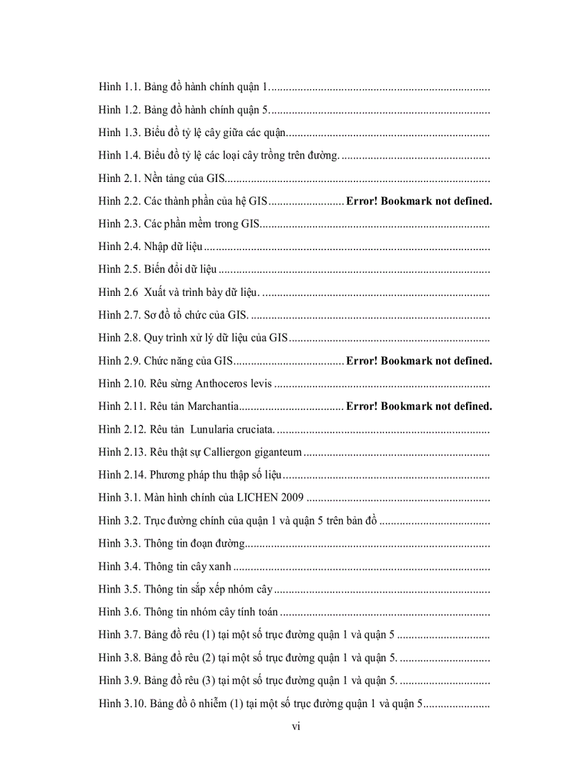image for page Ứng dụng phương pháp chỉ thị sinh học đánh giá hiện trạng ô nhiễm không khí tại một số trục đường chính tp hồ chí minh