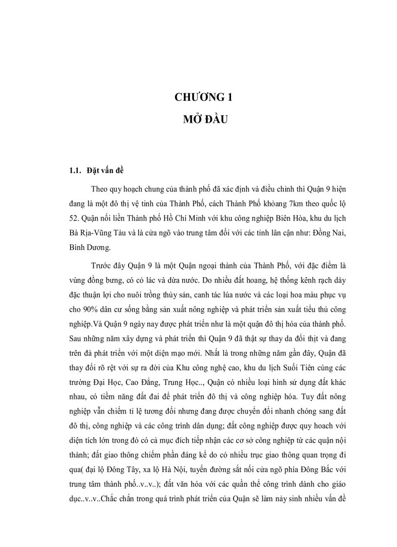 image for page Ứng Dụng Phương Pháp Mô Hình Đánh Gía Thiệt Hại Về Kinh Tế Do Ô Nhiễm Môi Trường Nước Mặt Lấy Quận 9 Thành Phố Hồ Chí Minh Làm Ví Dụ Nghiên Cứu