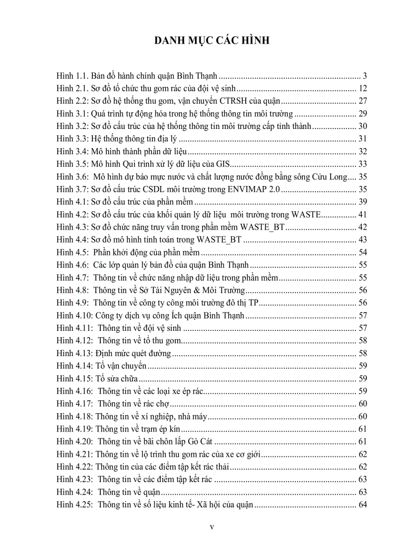 image for page Ứng dụng tin học môi trường quản lý chất thải rắn đô thị cho quận bình thạnh
