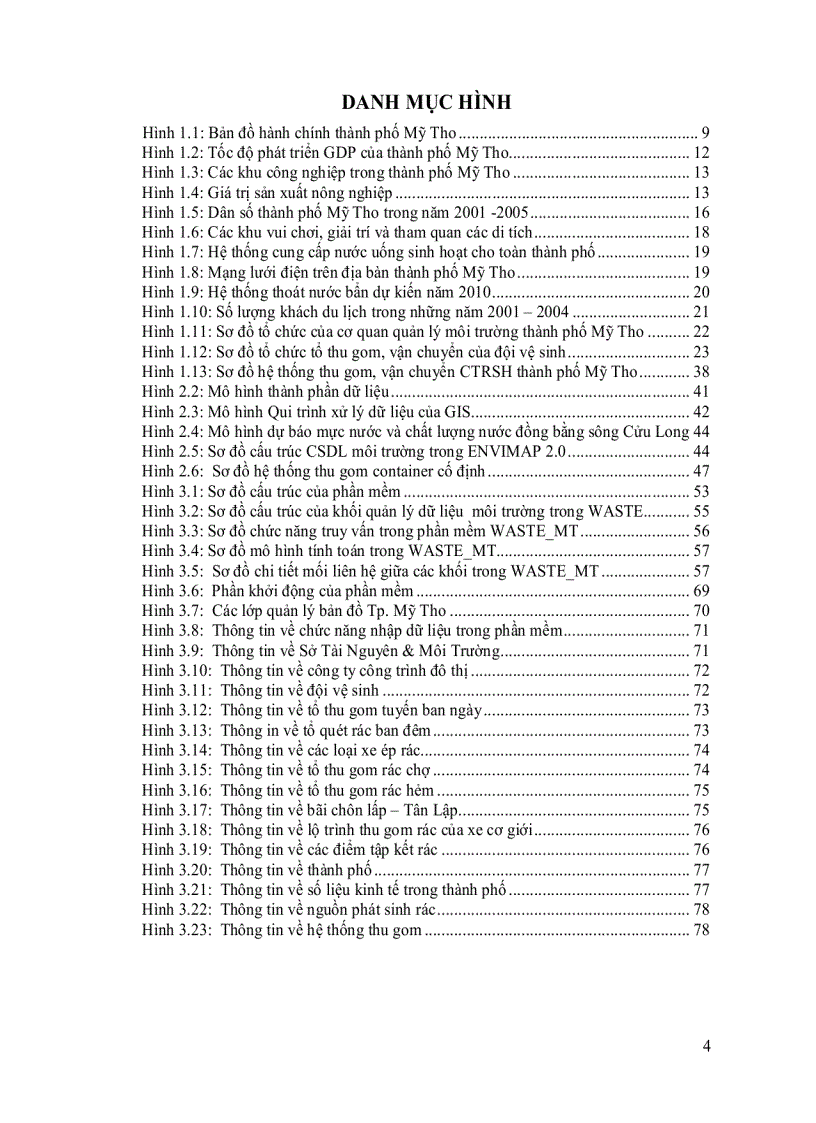 image for page Quản lí chất thải rắn sinh hoạt cho thành phố mỹ tho tỉnh tiền giang bằng công cụ tin học