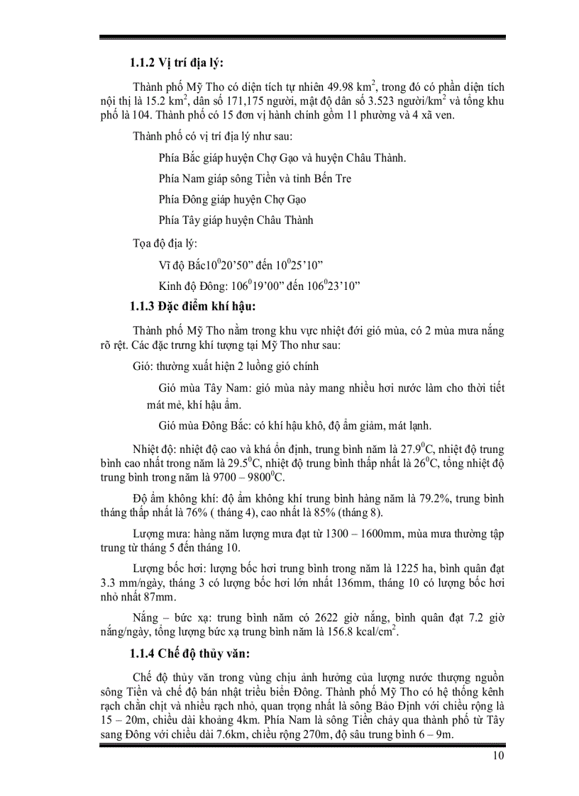 image for page Quản lí chất thải rắn sinh hoạt cho thành phố mỹ tho tỉnh tiền giang bằng công cụ tin học