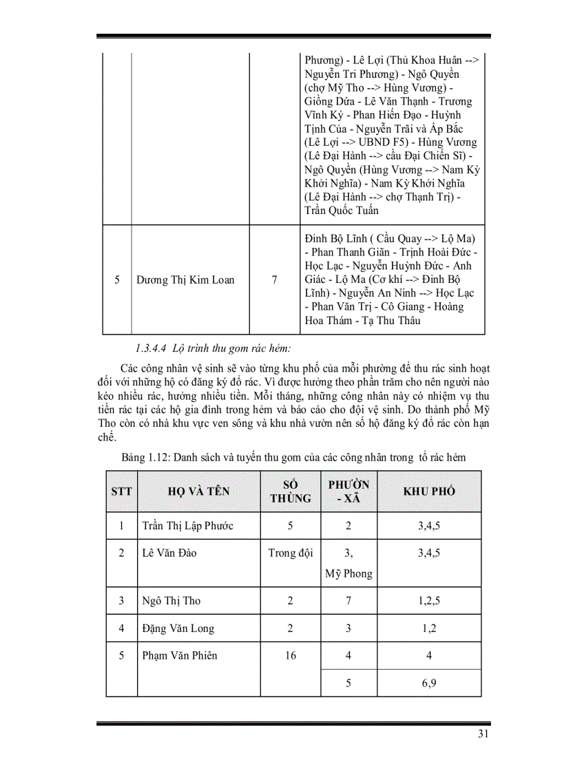 image for page Quản lí chất thải rắn sinh hoạt cho thành phố mỹ tho tỉnh tiền giang bằng công cụ tin học