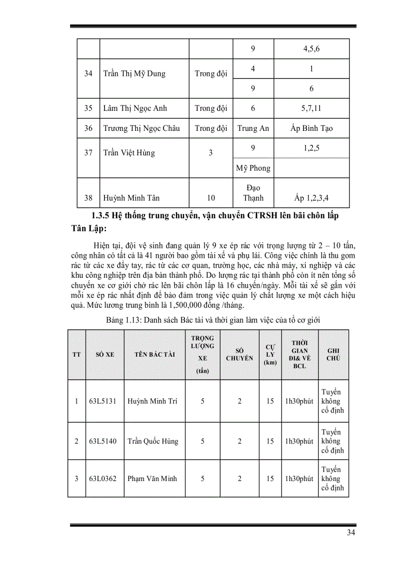 image for page Quản lí chất thải rắn sinh hoạt cho thành phố mỹ tho tỉnh tiền giang bằng công cụ tin học