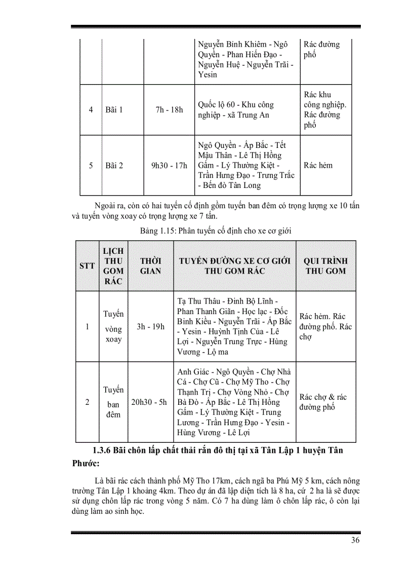 image for page Quản lí chất thải rắn sinh hoạt cho thành phố mỹ tho tỉnh tiền giang bằng công cụ tin học