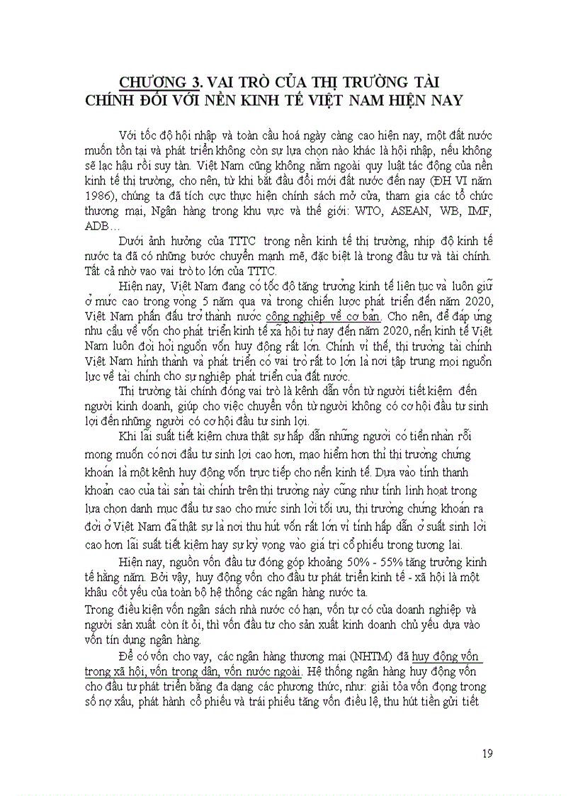 image for page Tổng quan về thị trường tài chính thực trạng và giải pháp