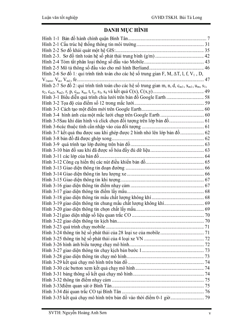 image for page Ứng dụng phần mềm mô hình car đánh giá ô nhiễm không khí do giao thông trên địa bàn quận bình tân tp hcm