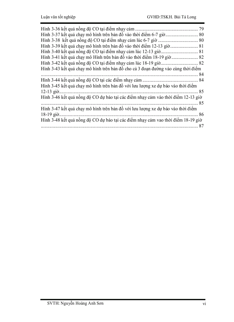 image for page Ứng dụng phần mềm mô hình car đánh giá ô nhiễm không khí do giao thông trên địa bàn quận bình tân tp hcm
