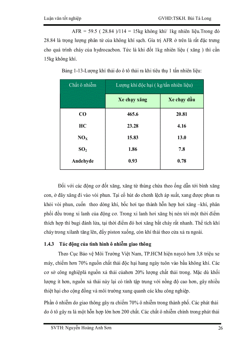 image for page Ứng dụng phần mềm mô hình car đánh giá ô nhiễm không khí do giao thông trên địa bàn quận bình tân tp hcm