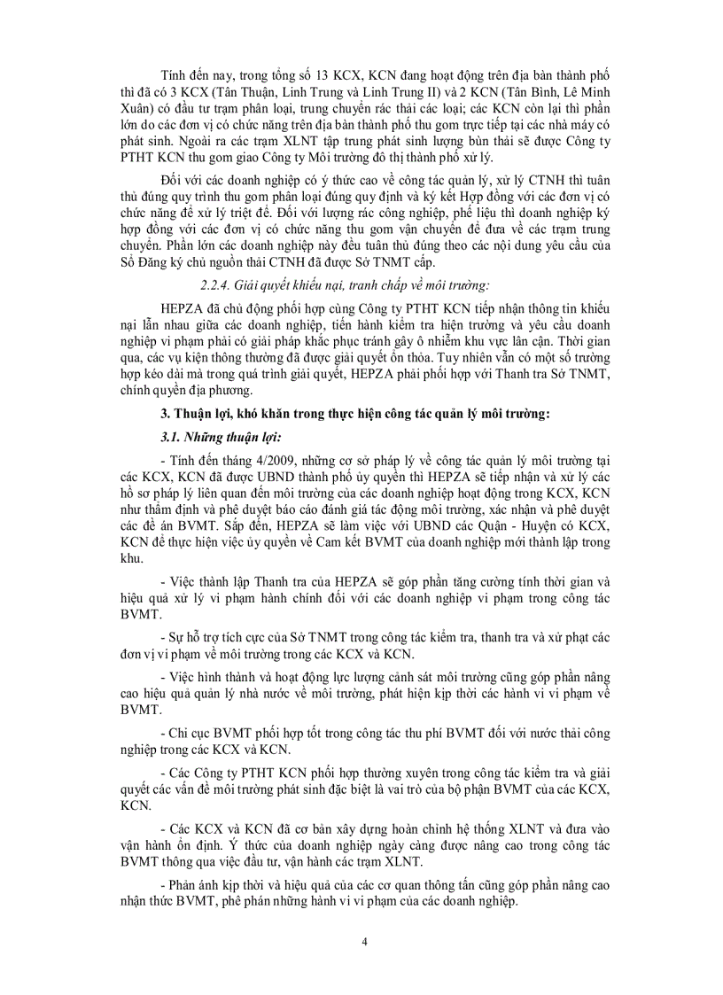 image for page Công tác quản lý môi trường tại các khu chế xuất khu công nghiệp tp Hồ chí minh