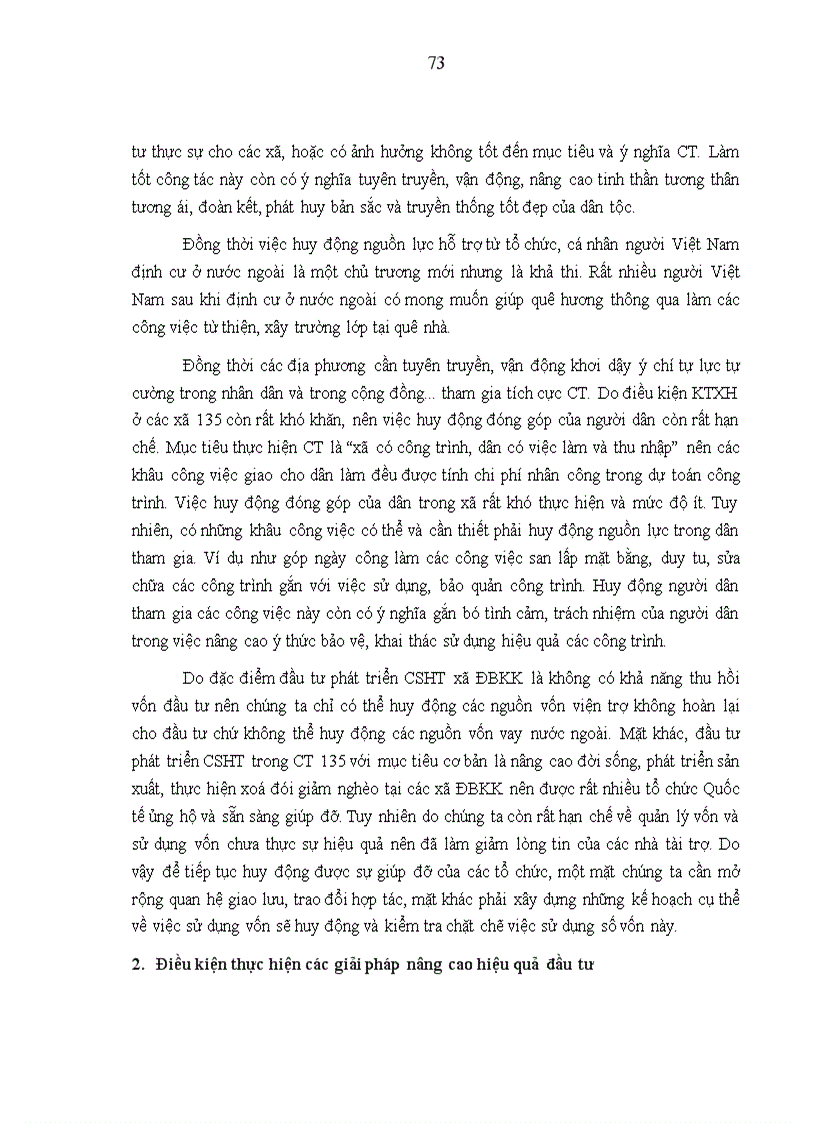 image for page Giải pháp nâng cao hiệu quả đầu tư phát triển cơ sở hạ tầng các xã đặc biệt khó khăn trong Chương trình 135 giai đoạn II tại huyện Minh Hóa tỉnh Quảng Bình