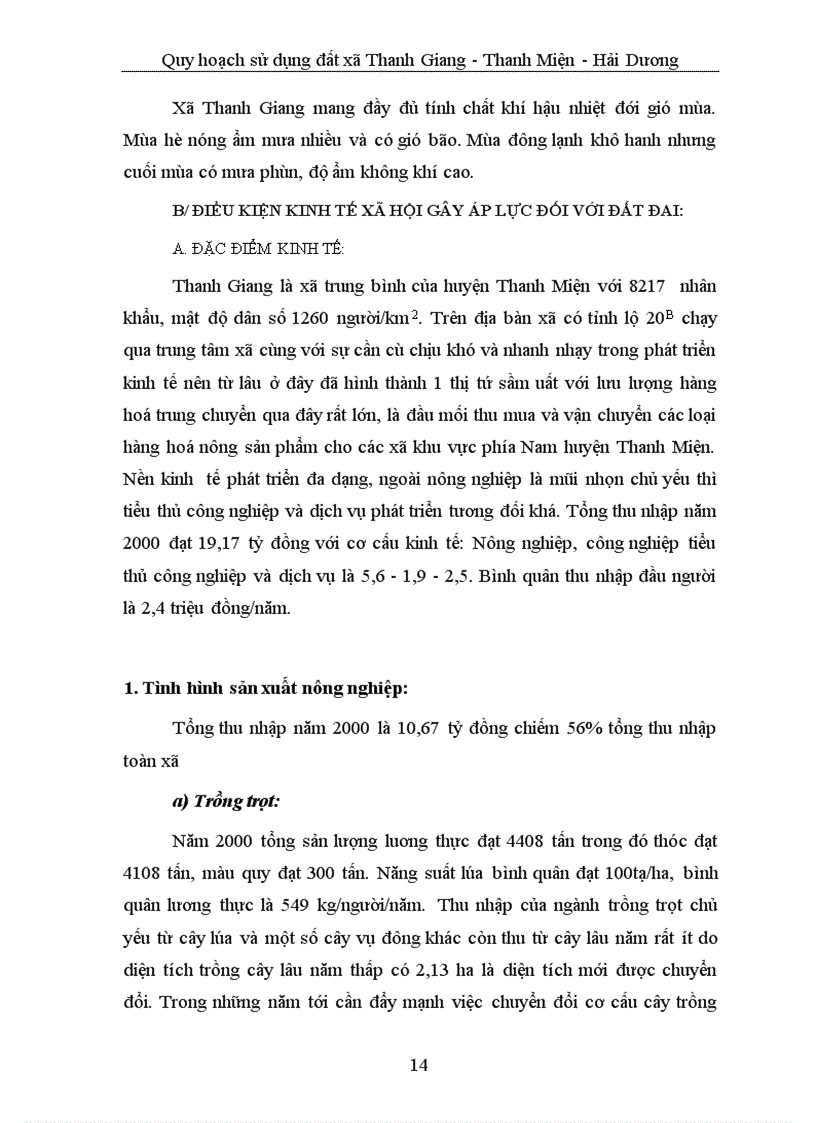 image for page Quy hoạch sử dụng đất đai Xã Thanh Giang huyện Thanh Miện tỉnh Hải Dương giai đoạn 2010 2015