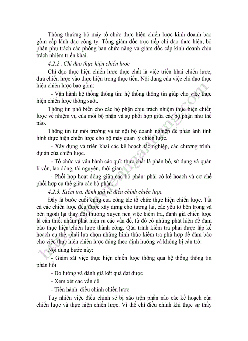 image for page Chiến lược và quản lý chiến lược