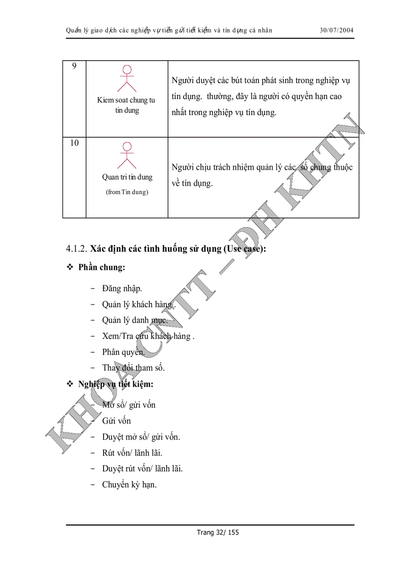 image for page Phân tích và thiết kế hệ thống Quàn lý giao dịch tiền gửi tiết kiệm