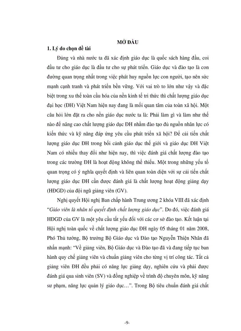 image for page Tác động của việc lấy ý kiến phản hồi từ sinh viên tới hoạt động giảng dạy tại trường Đại học Dân lập Văn Lang