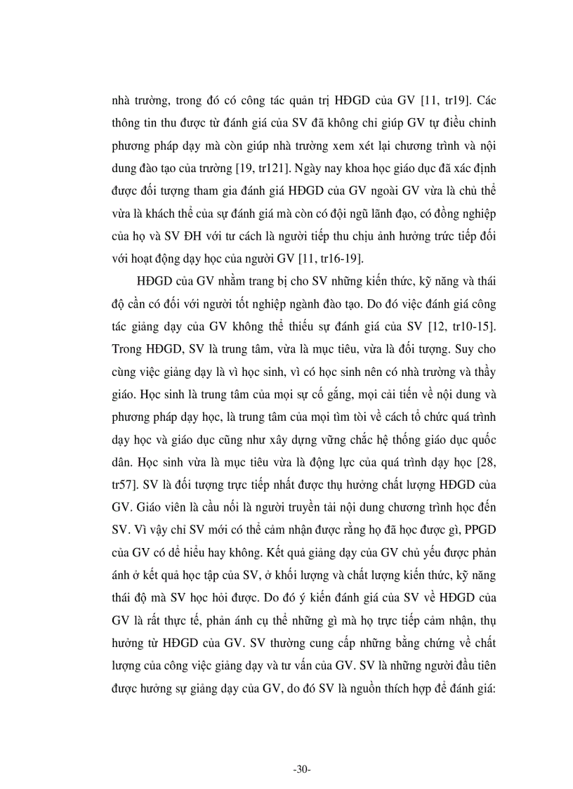 image for page Tác động của việc lấy ý kiến phản hồi từ sinh viên tới hoạt động giảng dạy tại trường Đại học Dân lập Văn Lang