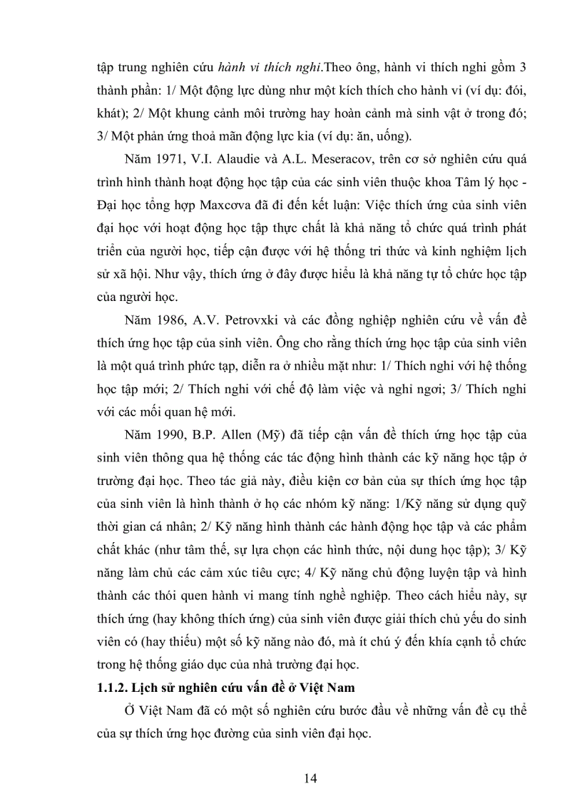 image for page Đánh giá mức độ thích ứng nghề nghiệp của sinh viên trường Cao đẳng Sư phạm Sơn La