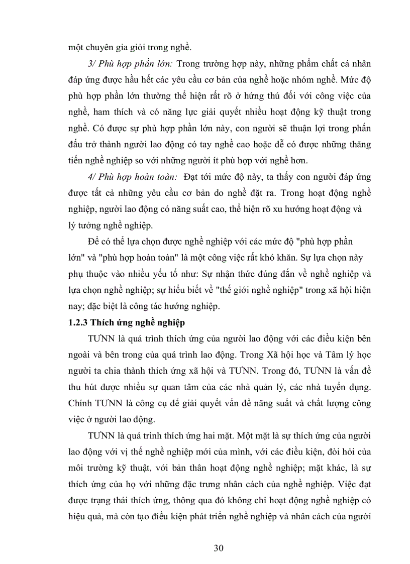 image for page Đánh giá mức độ thích ứng nghề nghiệp của sinh viên trường Cao đẳng Sư phạm Sơn La