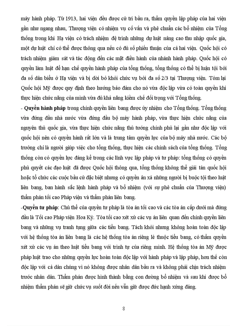 image for page Tư tưởng phân chia quyền lực và sự vận dụng tư tưởng phân chia quyền lực trong tổ chức và hoạt động của bộ máy nhà nước tư sản