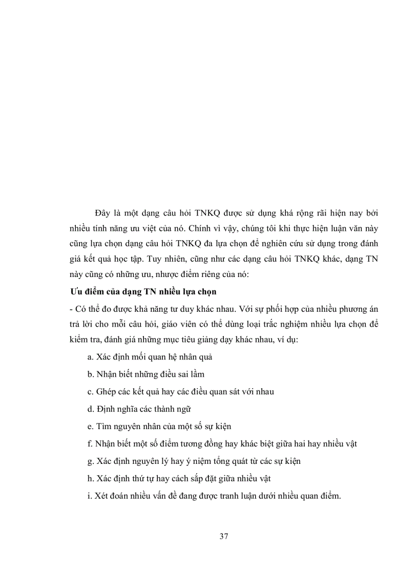 image for page Sử dụng câu hỏi trắc nghiệm khách quan nhiều lựa chọn trong kiểm tra đánh giá kết quả học tập môn Tiếng Việt lớp 10 ban cơ bản tại trường Trung học Chuyên tỉnh Kon Tum