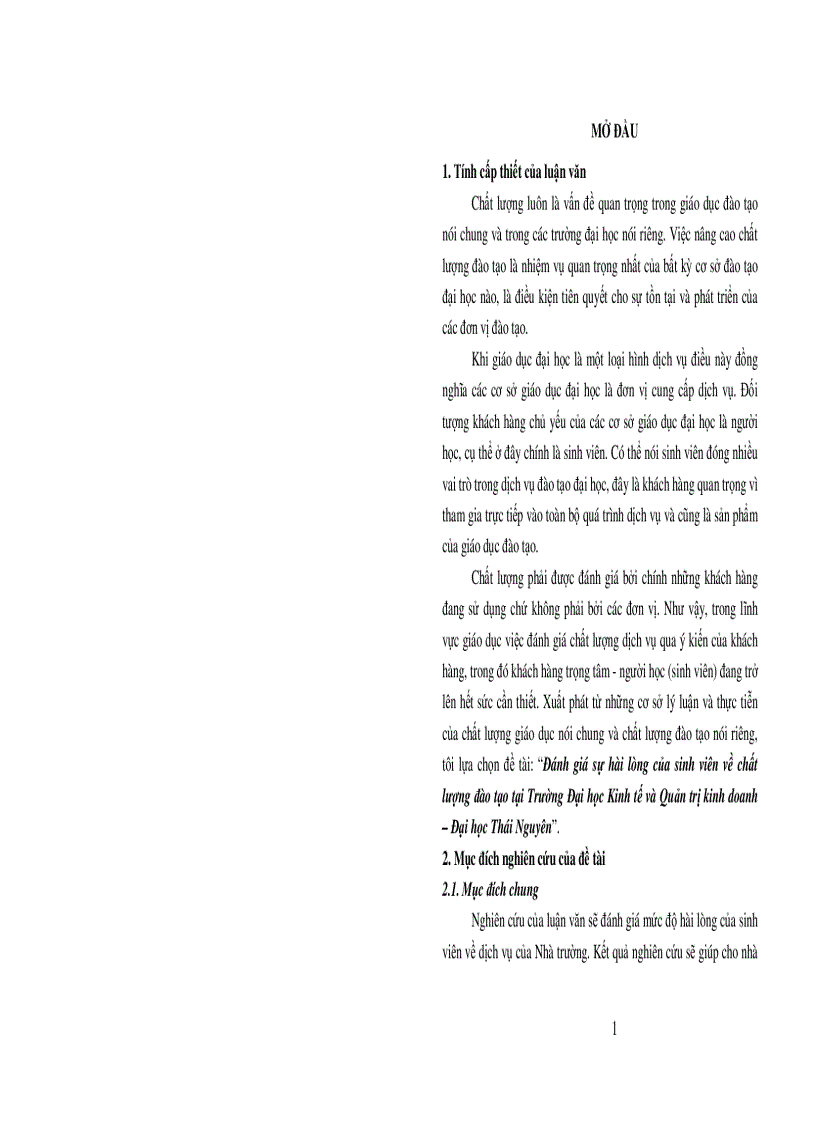 image for page Đánh giá sự hài lòng của sinh viên về chất lượng đào tạo tại Trường Đại học Kinh tế và Quản trị kinh doanh Đại học Thái Nguyên