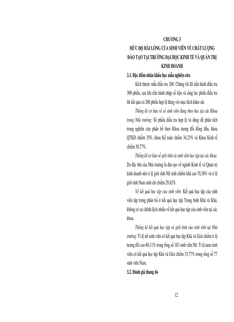 image for page Đánh giá sự hài lòng của sinh viên về chất lượng đào tạo tại Trường Đại học Kinh tế và Quản trị kinh doanh Đại học Thái Nguyên
