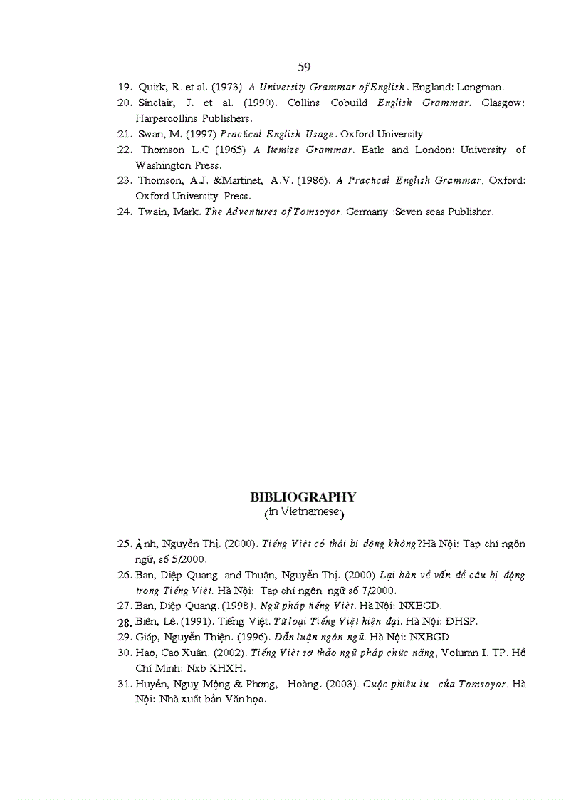 image for page Acontrastive analysis of passive voice Phân tích đối chiếu dạng bị động