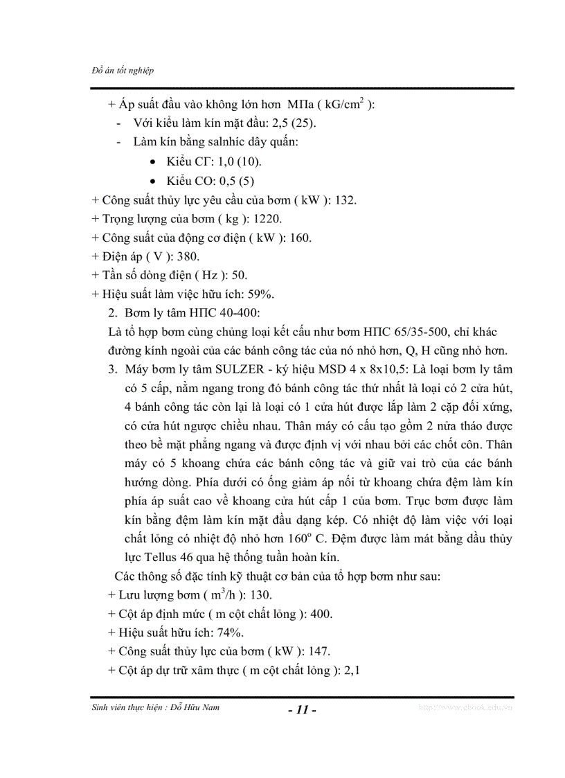 image for page Nghiên cứu tính toán lựa chọn hệ thống thiết bị bơm vận chuyển dầu ở Xí Nghiệp Liên Doanh dầu khí Vietsovpetro