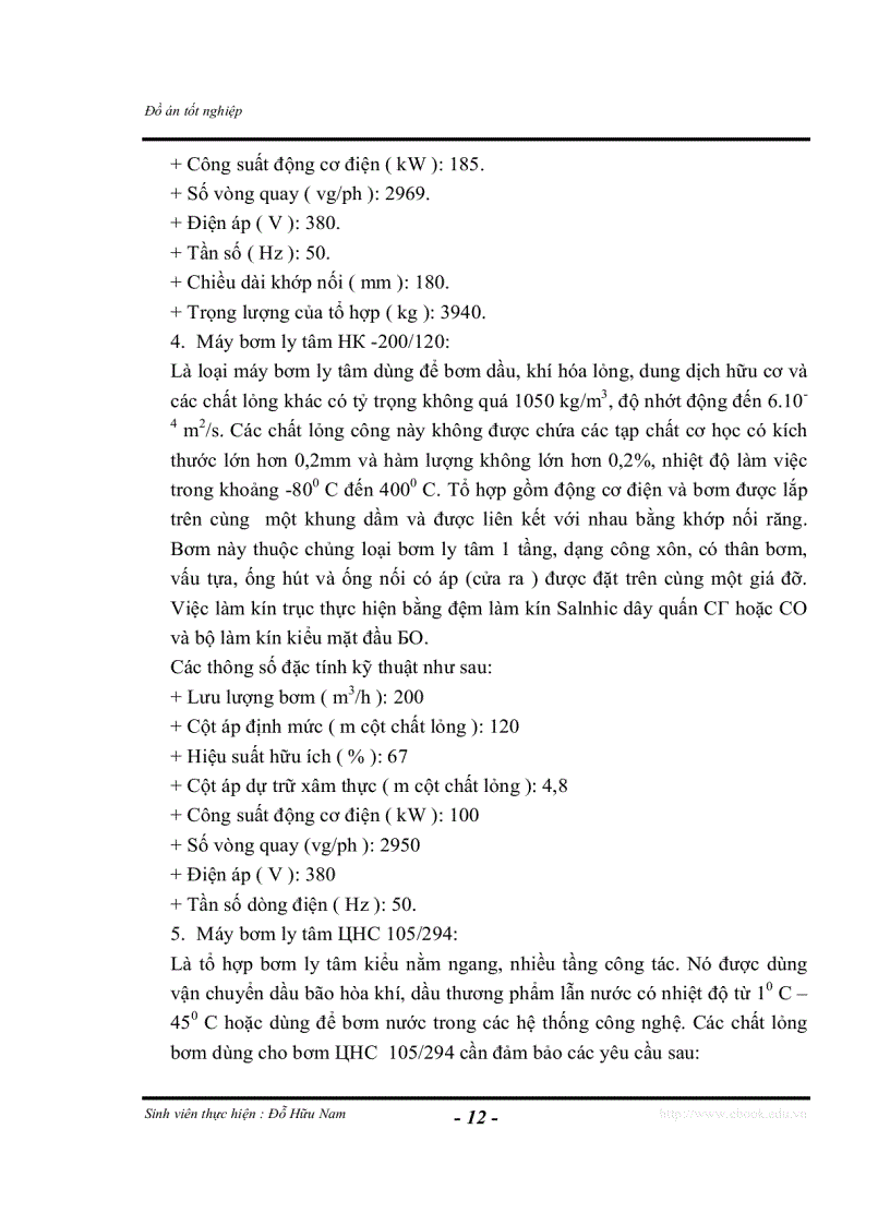 image for page Nghiên cứu tính toán lựa chọn hệ thống thiết bị bơm vận chuyển dầu ở Xí Nghiệp Liên Doanh dầu khí Vietsovpetro