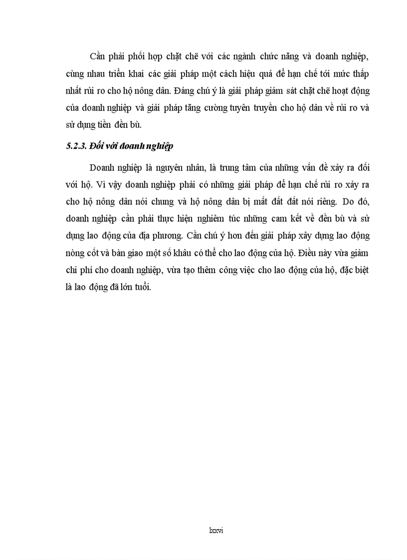 image for page Nghiên cứu rủi ro về sử dụng tiền đền bù và việc làm của hộ nông dân do bị thu hồi đất giao cho Khu công nghiệp Phố Nối B Hưng Yên
