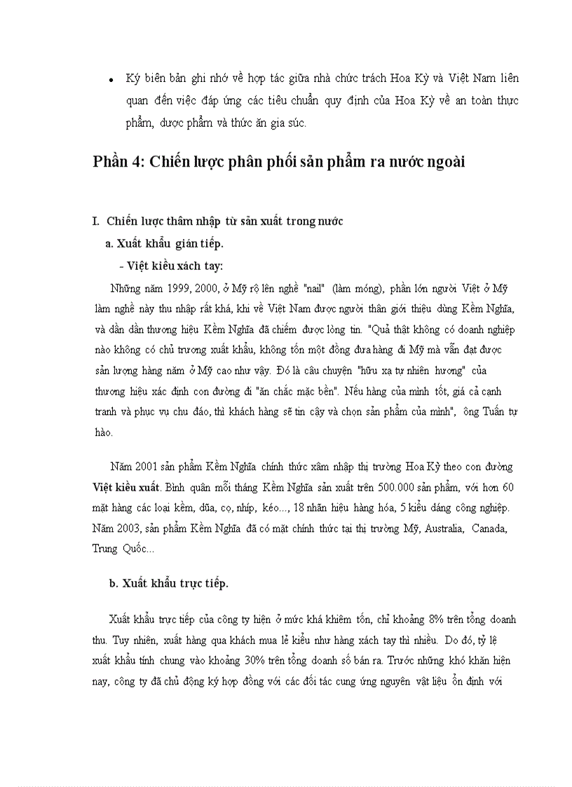 image for page Công ty Kềm nghĩa và chiến lược kinh doanh quốc tế