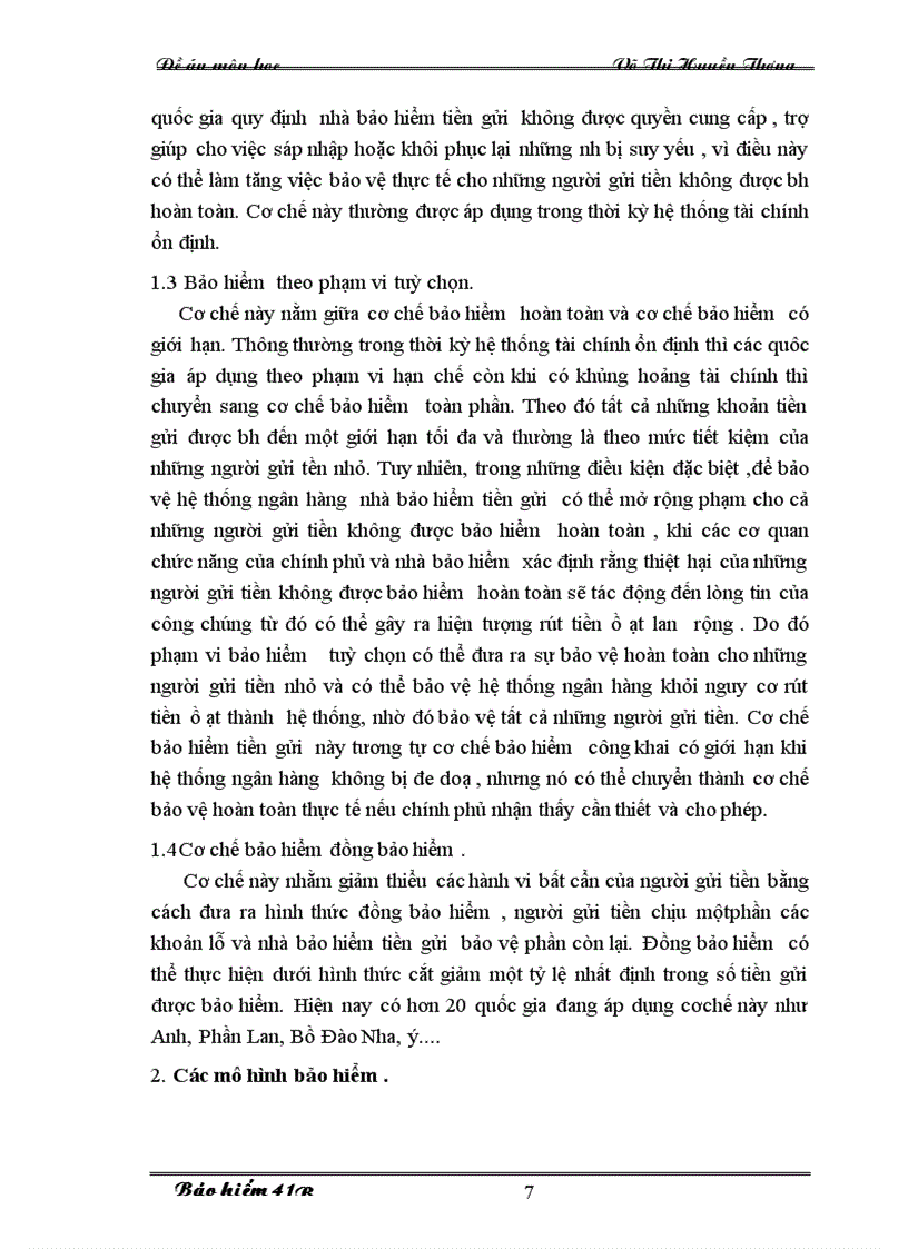 image for page Bảo hiểm tiền gửi ở Việt nam