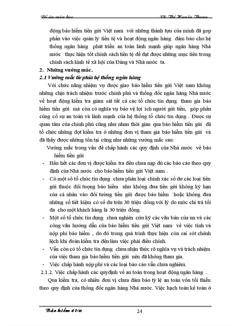 image for page Bảo hiểm tiền gửi ở Việt nam