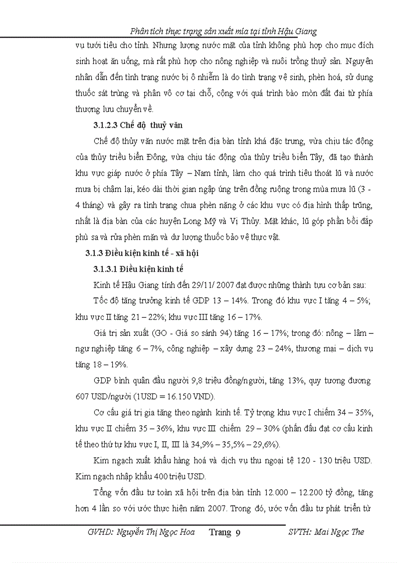 image for page Phân tích tình hình sản xuất lúa ở tỉnh Hậu Giang giai đoạn 2001 2010