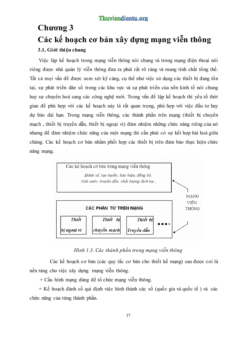 image for page Nghiên cứu xây dựng và quản lý mạng viễn thông tích hợp ISDN NGN