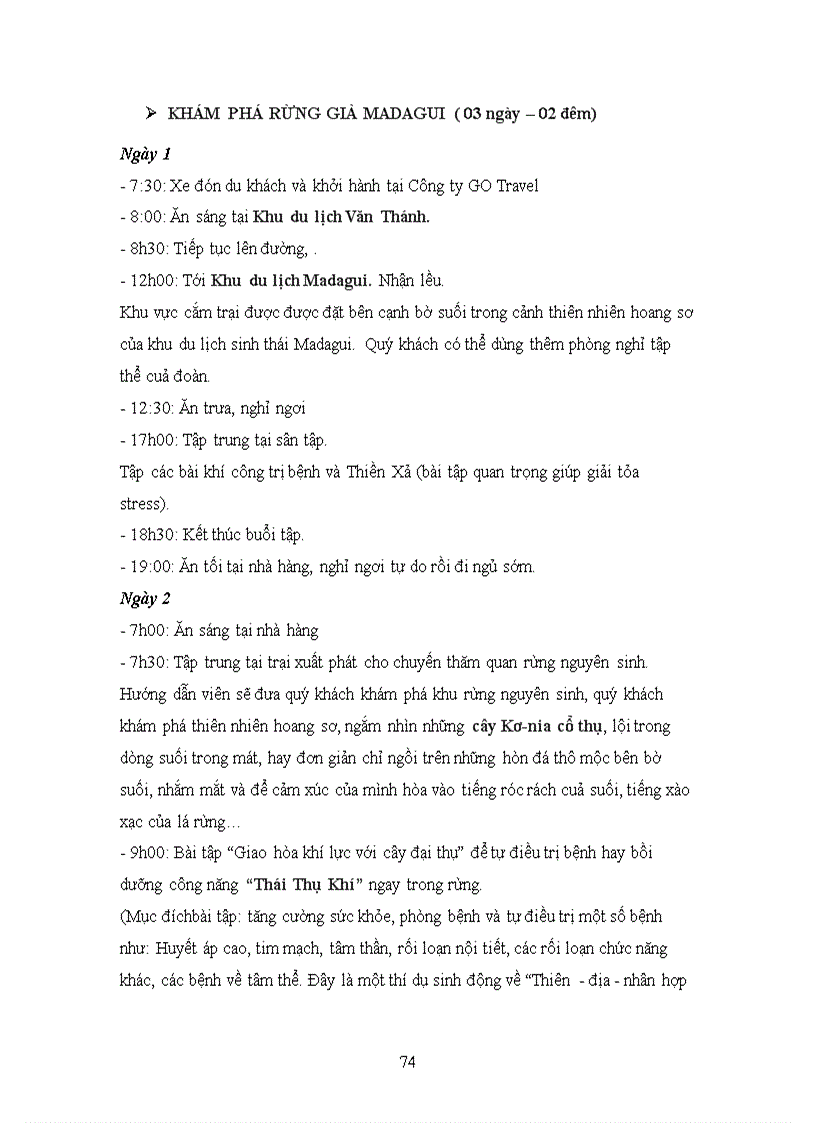 image for page Nghiên cứu tiềm năng du lịch sinh thái rừng Madagui