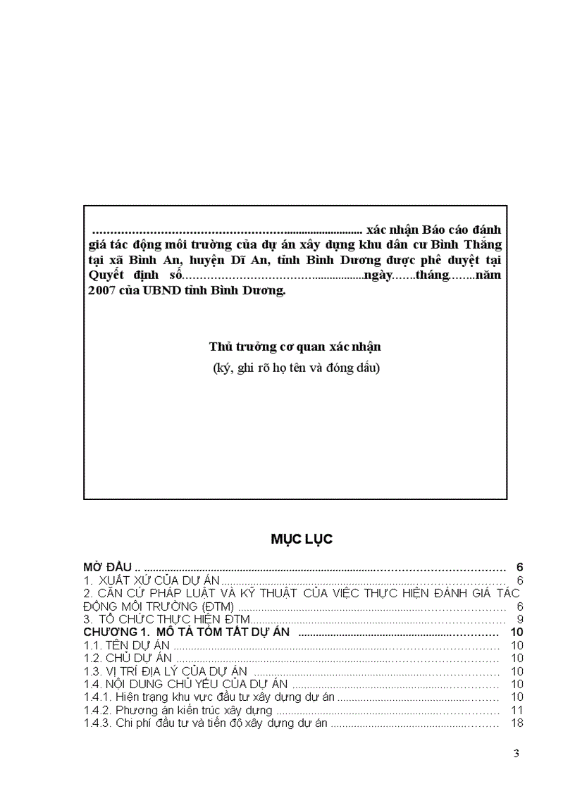 image for page DTM Dự án xây dựng khu dân cư Bình Thắng