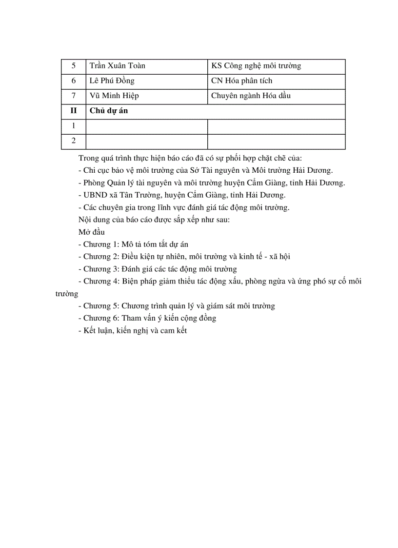 image for page Báo cáo đánh giá tác động môi trường của dự án đầu tư xây dựng Nhà máy sản xuất dây hàn 6 000tấn năm của Công ty Cổ phần Que hàn điện Việt Đức