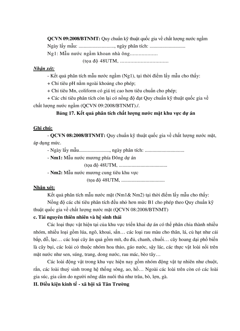 image for page Báo cáo đánh giá tác động môi trường của dự án đầu tư xây dựng Nhà máy sản xuất dây hàn 6 000tấn năm của Công ty Cổ phần Que hàn điện Việt Đức