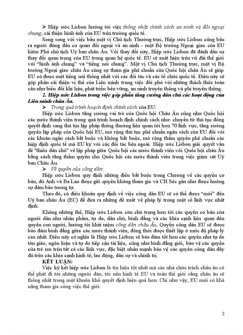 image for page Chư ng minh ră ng ca c quy đi nh cu a Hiê p ươ c Lisbon se go p phâ n tăng cươ ng hiê u qua va dân chu trong các hoa t đô ng cu a Liên minh châu Âu