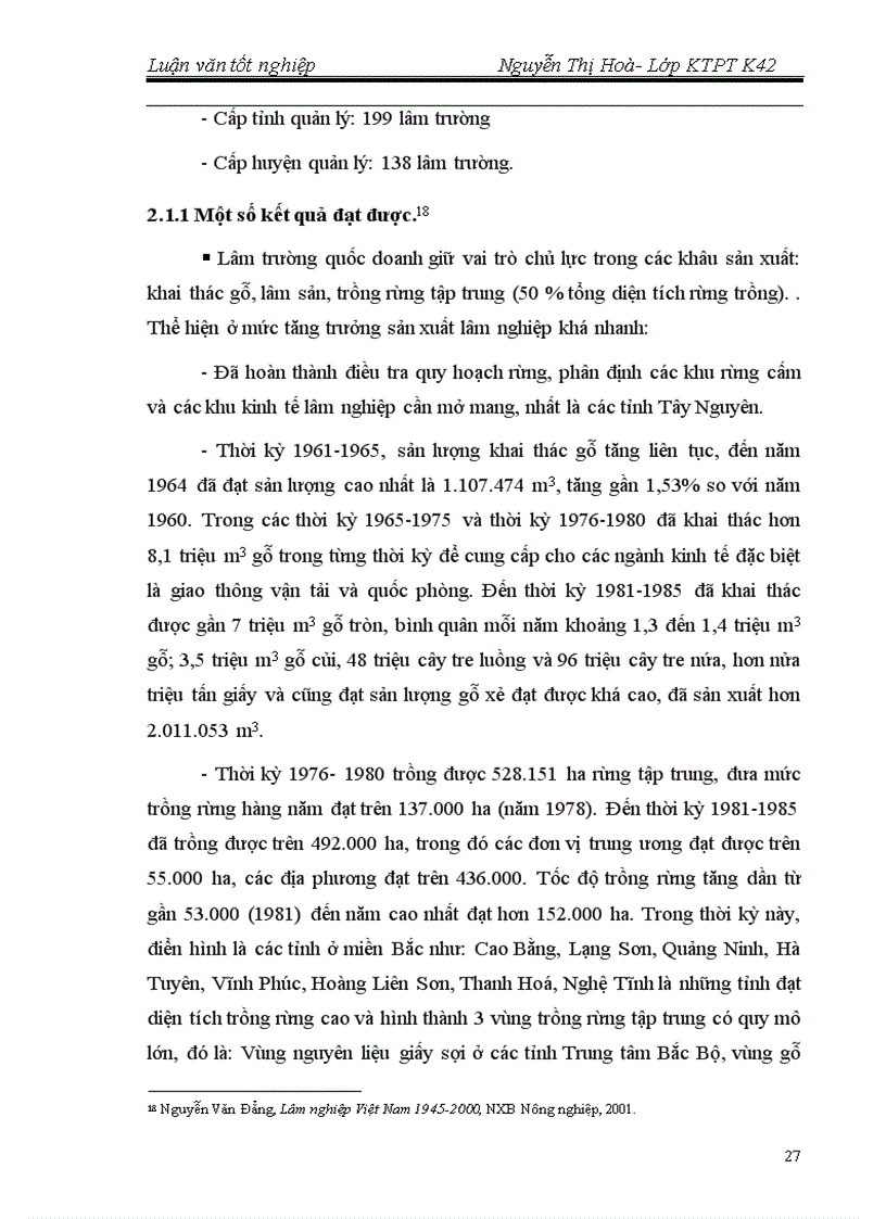 image for page Thực trạng và những Giải pháp chủ yếu nhằm hoàn thiện cơ chế chính sách đối với các Lâm trường quốc doanh trong giai đoạn đến 2010