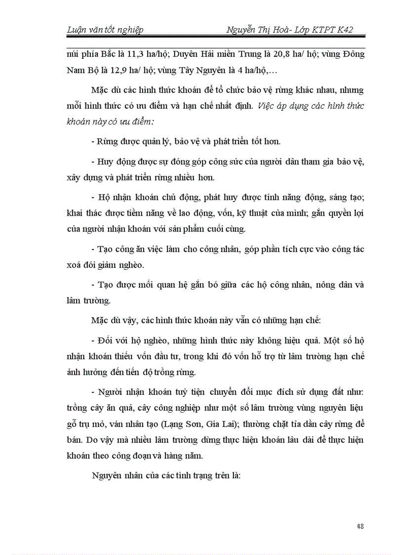 image for page Thực trạng và những Giải pháp chủ yếu nhằm hoàn thiện cơ chế chính sách đối với các Lâm trường quốc doanh trong giai đoạn đến 2010
