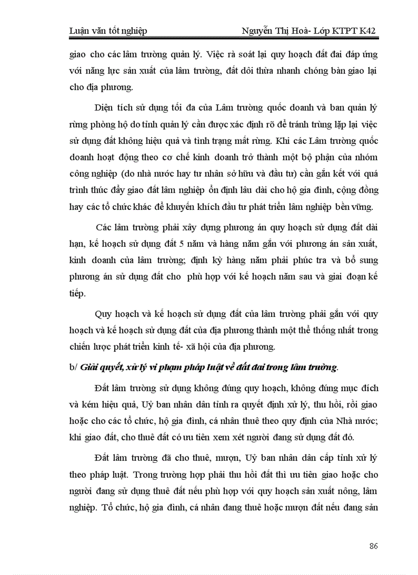 image for page Thực trạng và những Giải pháp chủ yếu nhằm hoàn thiện cơ chế chính sách đối với các Lâm trường quốc doanh trong giai đoạn đến 2010