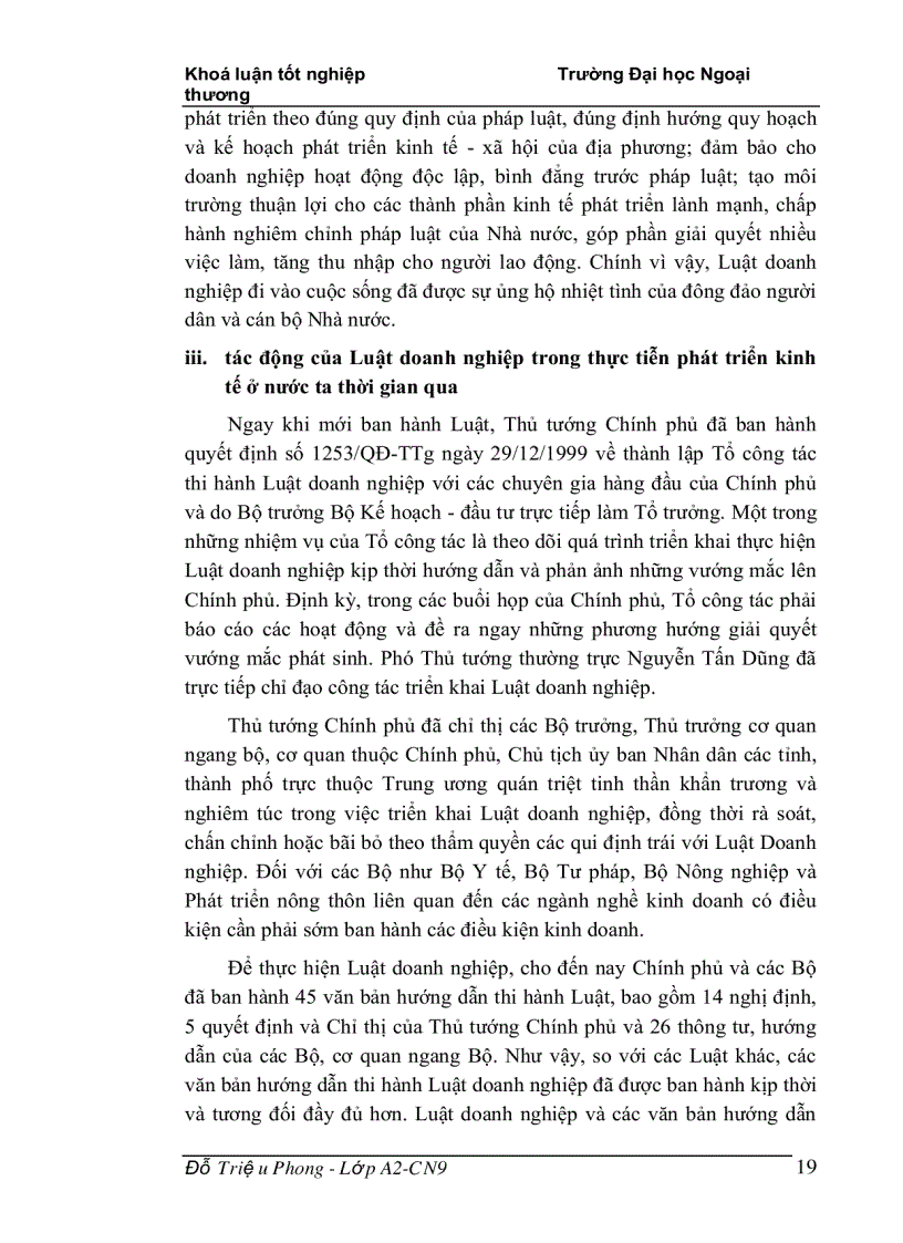 image for page Nâng cao hiệu quả thi hành luật doanh nghiệp của các doanh nghiệp ngoài quốc doanh trên địa bàn thành phố Hà nội