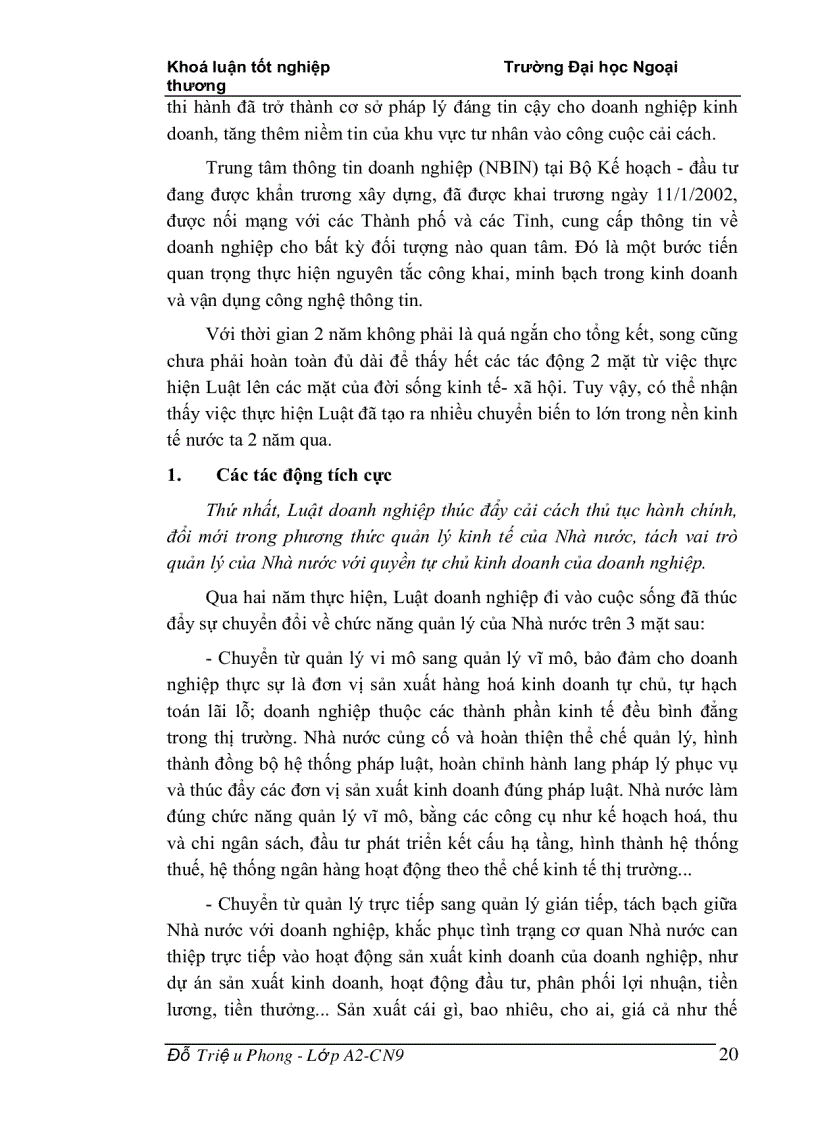 image for page Nâng cao hiệu quả thi hành luật doanh nghiệp của các doanh nghiệp ngoài quốc doanh trên địa bàn thành phố Hà nội