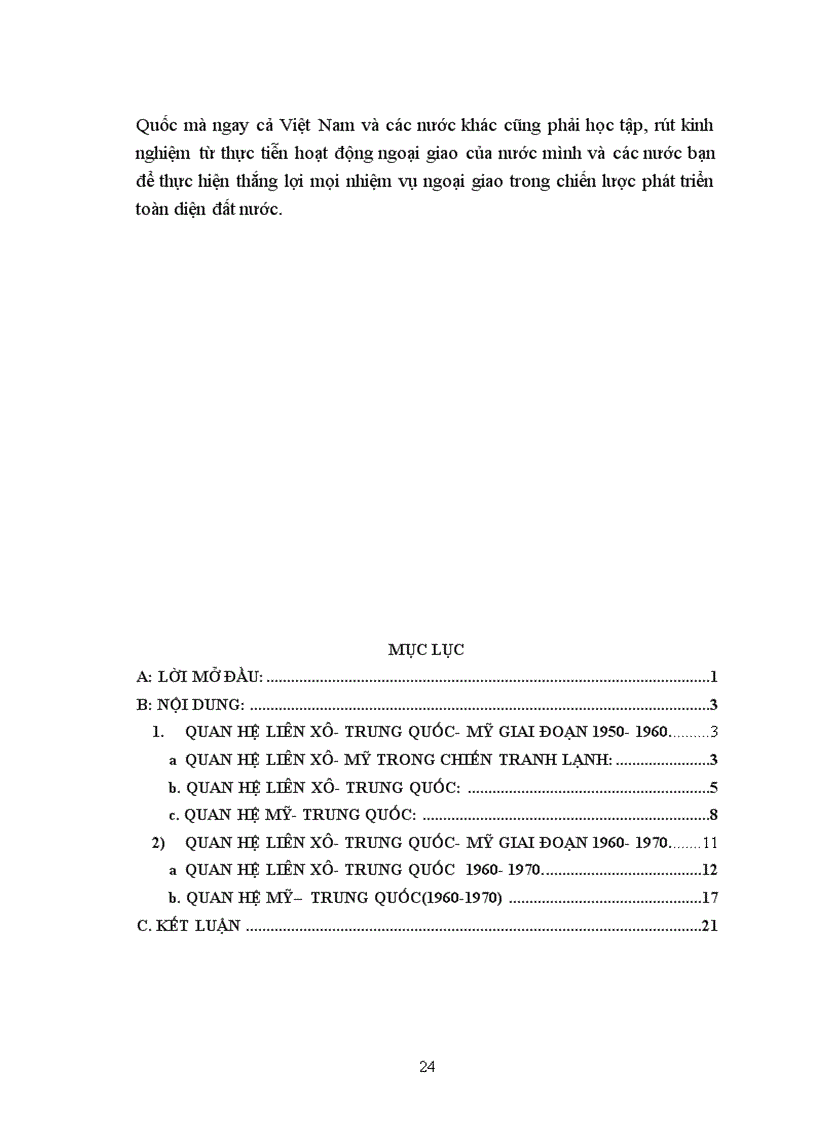 image for page Những nét chính trong quan hệ ngoại giao liên xô Trung Quốc Mỹ những năm 1950 1970